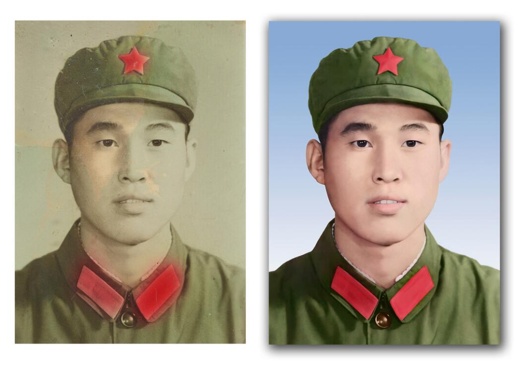吉县破损照片修复-18